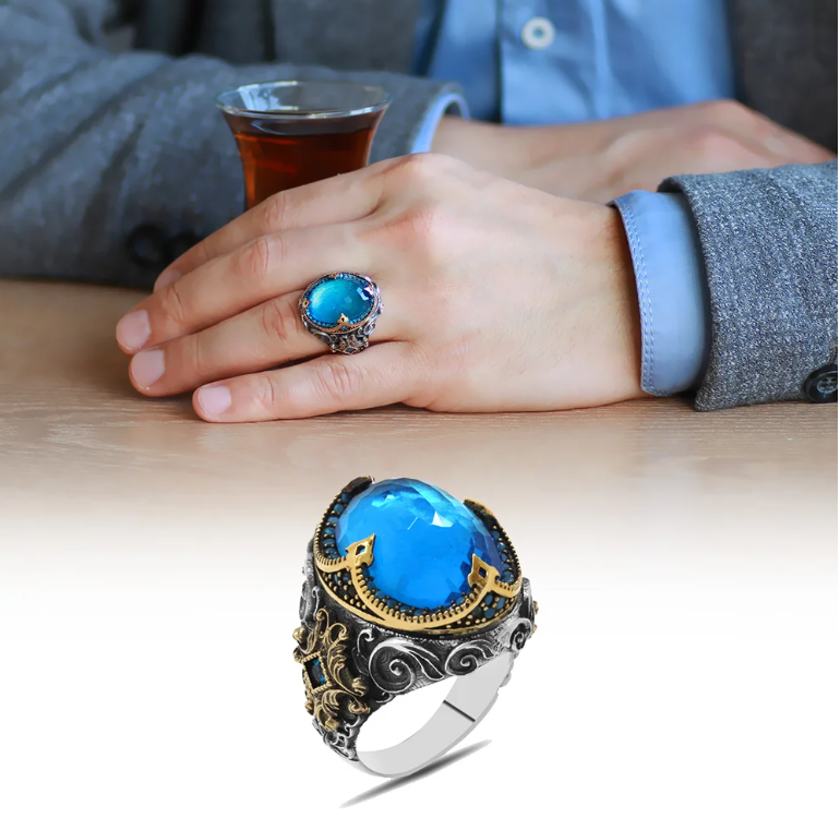 tesbih-silver-ring-aqua-blue-en